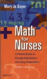 Math for Nurses - Boyer, Mary Jo