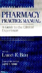 Pharmacy Practice Manual - Boh, Larry E.