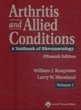 Arthritis and Allied Conditions - Koopman, William J.; Moreland, Larry W.