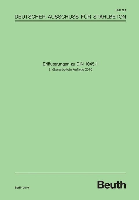 Erläuterungen zu DIN 1045-1 - 