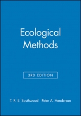 Ecological Methods - T. R. E. Southwood, Peter A. Henderson