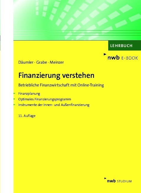 Finanzierung verstehen - Jürgen Grabe, Christoph R. Meinzer