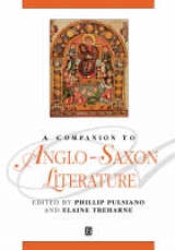 A Companion to Anglo-Saxon Literature - Pulsiano, Phillip; Treharne, Elaine