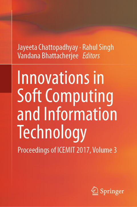 Innovations in Soft Computing and Information Technology - 