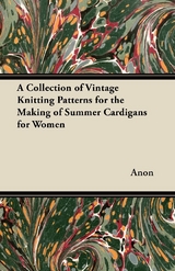 Collection of Vintage Knitting Patterns for the Making of Summer Cardigans for Women -  ANON