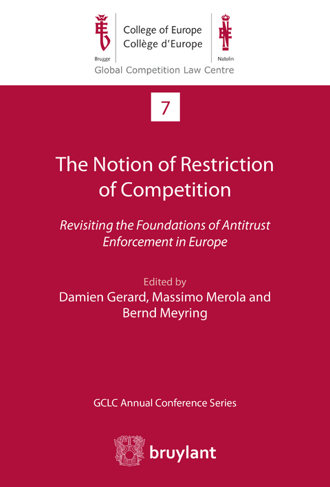 Notion of Restriction of Competition - 