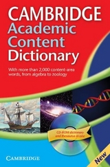 Cambridge Academic Content Dictionary Reference Book with CD-ROM - 