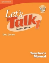 Let's Talk Level 1 Teacher's Manual with Audio CD - Jones, Leo