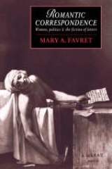 Romantic Correspondence - Favret, Mary A.