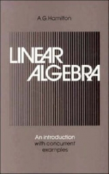 Linear Algebra: Volume 2 - Hamilton, A. G.