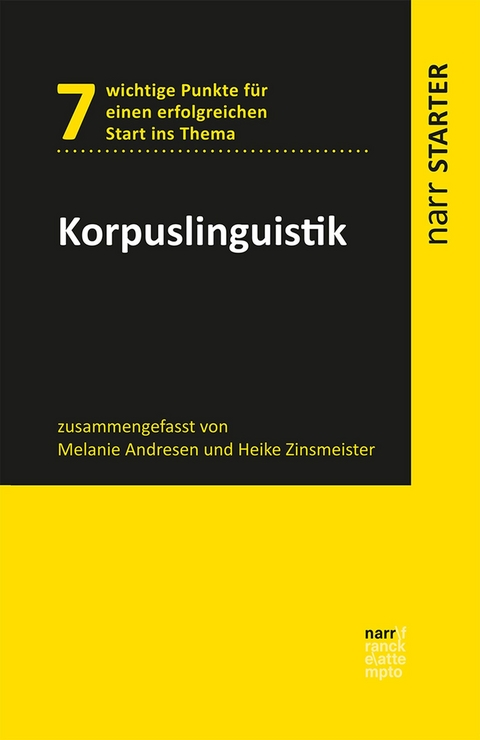 Korpuslinguistik - Melanie Andresen, Heike Zinsmeister