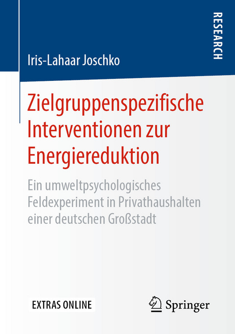 Zielgruppenspezifische Interventionen zur Energiereduktion - Iris-Lahaar Joschko