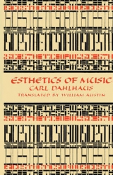 Esthetics of Music - Dahlhaus, Carl