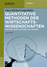 Quantitative Methoden der Wirtschaftswissenschaften -  Claus-Michael Langenbahn