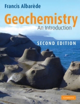 Geochemistry - Albarède, Francis