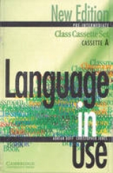 Language in Use Pre-Intermediate New Edition Class Audio Cassette Set (2 Cassettes) - Doff, Adrian; Jones, Christopher