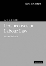 Perspectives on Labour Law - Davies, A. C. L.
