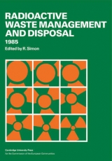 Radioactive Waste Management and Disposal 1985 - Simon, R.