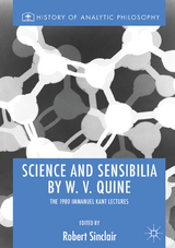 Science and Sensibilia by W. V. Quine - 