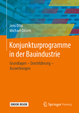 Konjunkturprogramme in der Bauindustrie - Jens Otto, Michael Ditzen