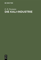 Die Kali-Industrie - E. H. Paxmann