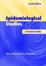 Epidemiological Studies - Silman, Alan J.; Macfarlane, Gary J.