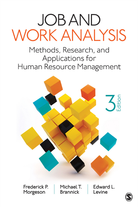 Job and Work Analysis - Frederick P. P. Morgeson, Michael T. T. Brannick, Edward L. L. Levine