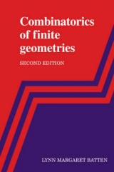 Combinatorics of Finite Geometries - Batten, Lynn Margaret