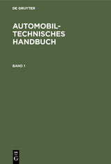 Automobiltechnisches Handbuch