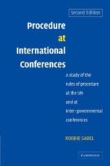 Procedure at International Conferences - Sabel, Robbie