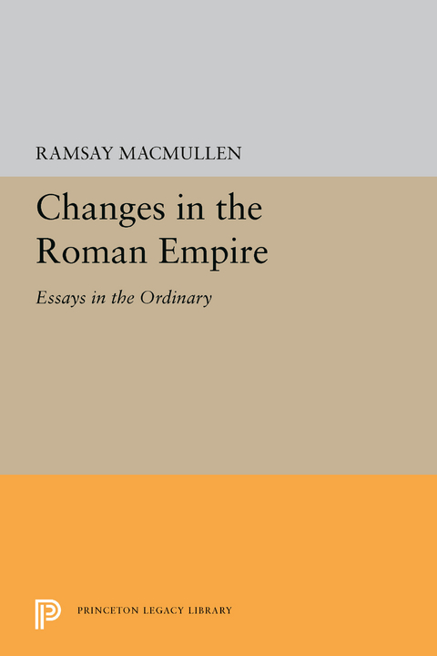 Changes in the Roman Empire - Ramsay MacMullen