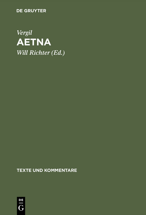 Aetna -  Vergil