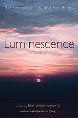 Luminescence, Volume 3 -  C. K. Barrett,  Fred Barrett