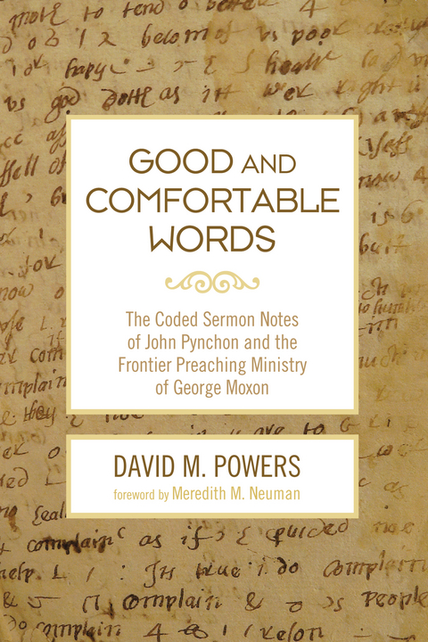 Good and Comfortable Words -  David M. Powers