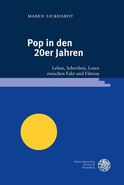 Pop in den 20er Jahren -  Maren Lickhardt