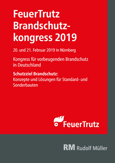 Tagungsband FeuerTrutz Brandschutzkongress 2019 - E-Book (PDF)