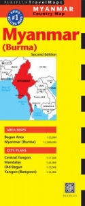 Myanmar Travel Map Second Edition - Editors, Periplus