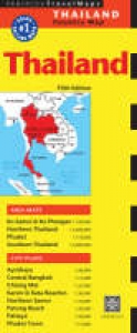 Thailand Travel Map Fifth Edition - Editors, Periplus