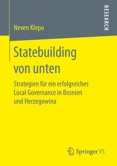 Statebuilding von unten - Neven Klepo