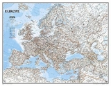 Europe Classic, Enlarged &, Laminated - Maps, National Geographic