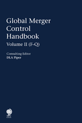 Global Merger Control Handbook - 