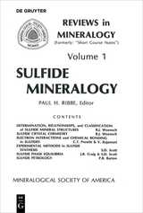 Sulfide Mineralogy - 