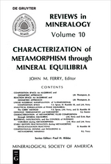 Characterization of Metamorphism through Mineral Equilibria - 