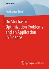 On Stochastic Optimization Problems and an Application in Finance - Josef Anton Strini
