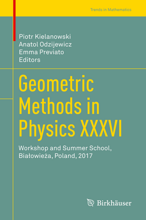 Geometric Methods in Physics XXXVI - 