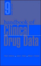 Handbook of Clinical Drug Data - Anderson, Philip O.; Knoben, James E.; Troutman, William G.