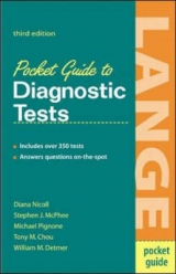 Pocket Guide to Diagnostic Tests - Nicoll, Diana; McPhee, Stephen J.; Pignone, Michael