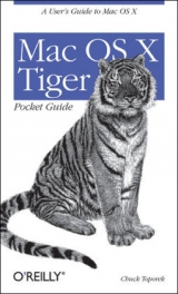 Mac OS X Tiger Pocket Guide 4e - Toporek, Chuck