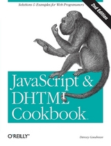 JavaScript and DHTML Cookbook 2e - Goodman, Danny