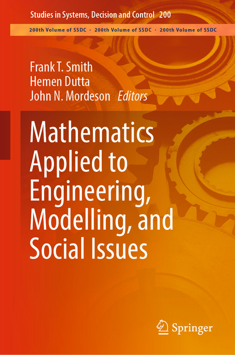 Mathematics Applied to Engineering, Modelling, and Social Issues - 